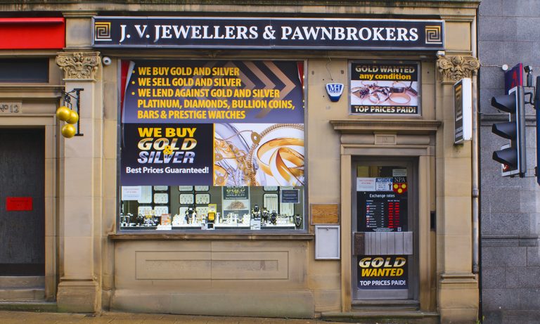 A jewellery store in dewsbury