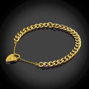 18ct gold bonded locket pendant
