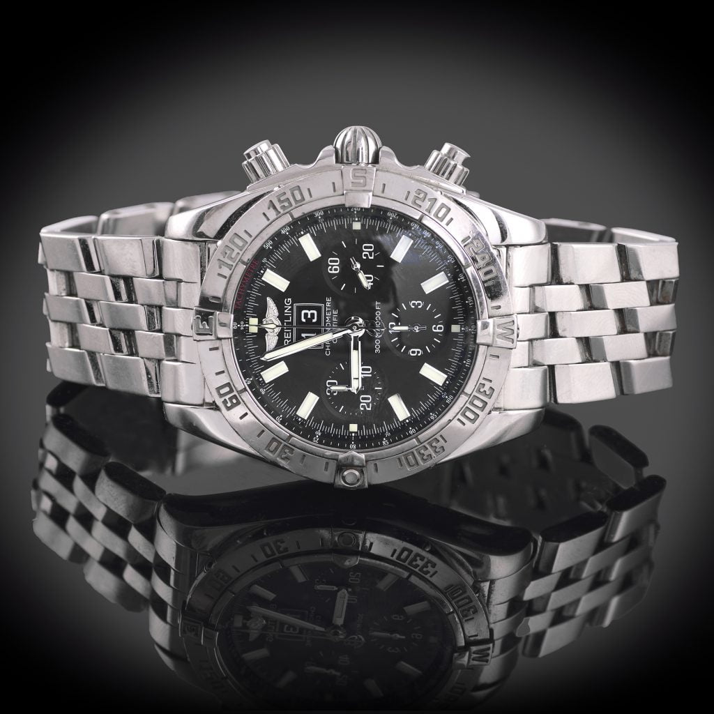 Breitling Chronomat Evolution Blackbird Watch JV Jewellers & Pawnbrokers