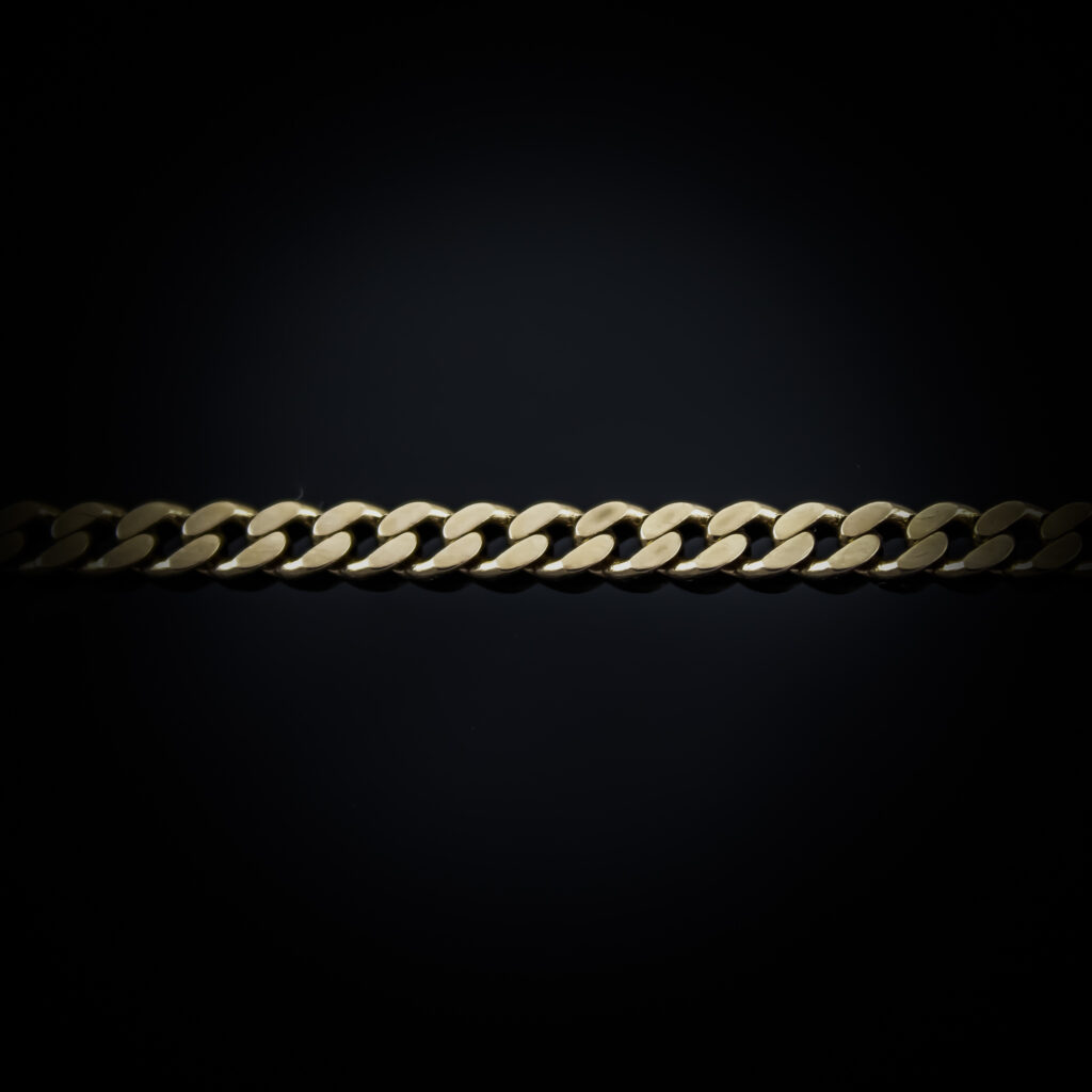Curb Bracelet M Gold 925 Sterling main image 1